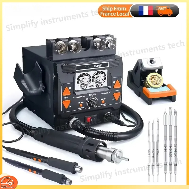 Silverflo 992D III 1220W Solde - C210 Precision Soldering Station recension och pris