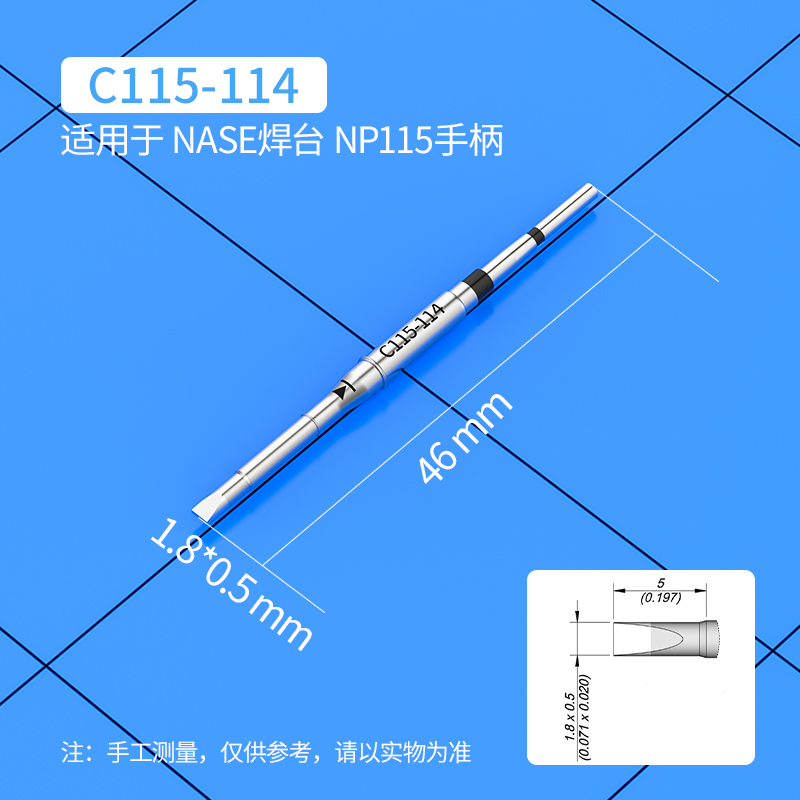 C115 Soldering Iron Tips C115- - C115 Nano Soldering Iron Station recension och pris