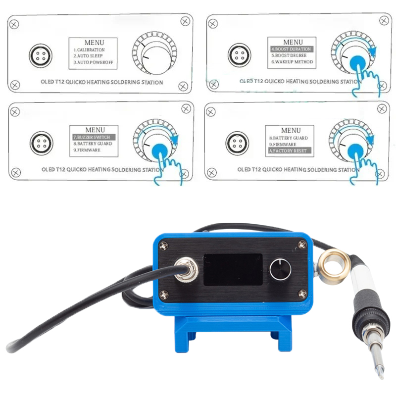 T12 soldering station solderin - T12 Soldering Station Oled recension och pris