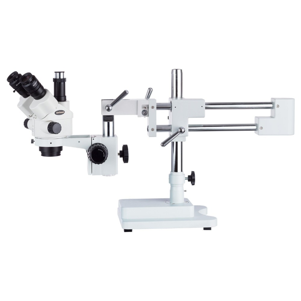 AmScope SM-4 Series Simul-Foca - Trinocular Stereo Microscope 7X-45X recension och pris