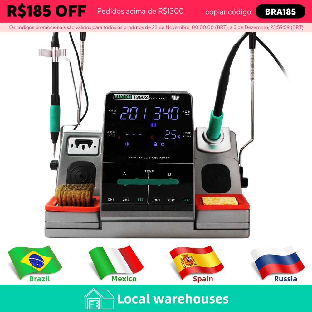 2 in 1 Soldering Station LCD D - Infrared Bga Rework Station recension och pris