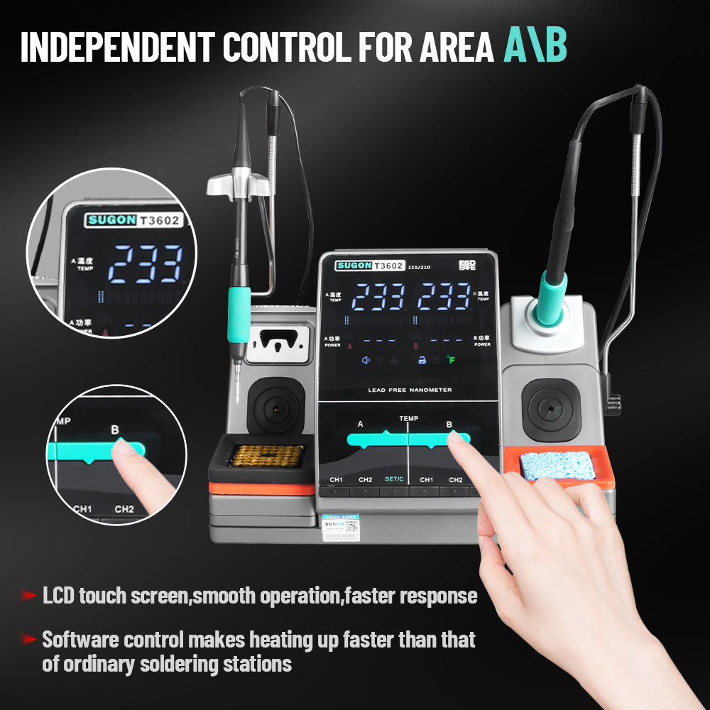 2 in 1 Soldering Station LCD D - Infrared Bga Rework Station recension och pris