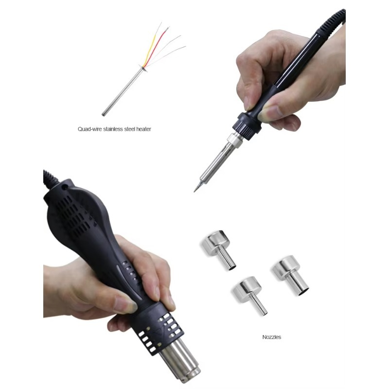 ATTEN AT8586 2 in 1 750W Lead  - 2 In 1 Soldering Rework Station 750W recension och pris