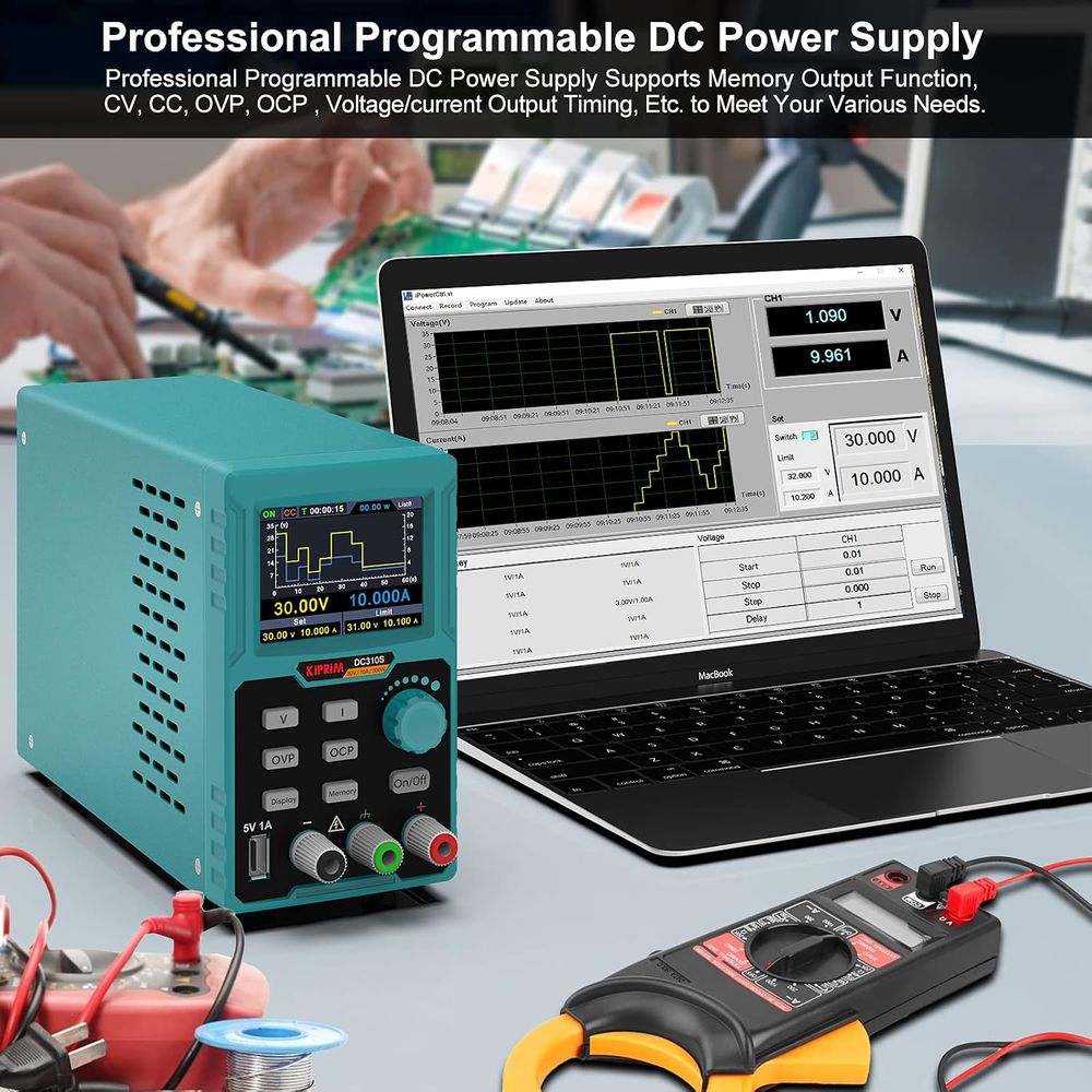 DC Power Supply, 0-30V 0-10A A - High Precision Dc Power Supply 30V 10A recension och pris