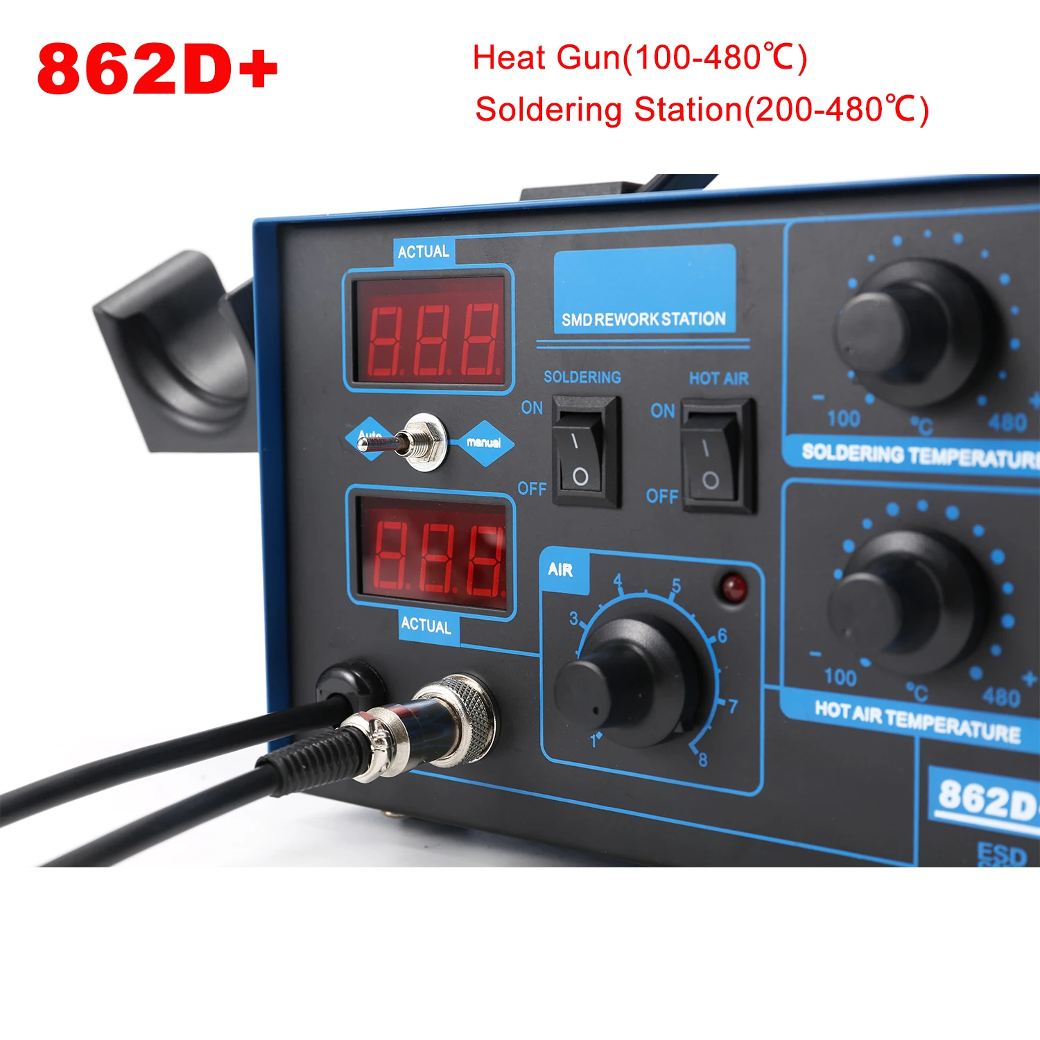 2 In 1 750W Soldering Station  - 2 In 1 Soldering Rework Station 750W recension och pris