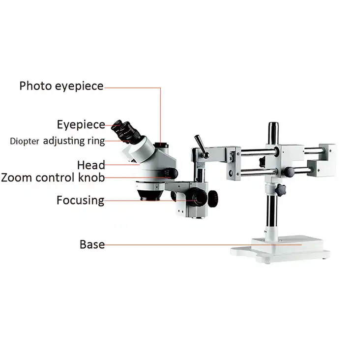7X-45X Zoom Stereo Manufacturi - Trinocular Stereo Microscope 7X-45X recension och pris