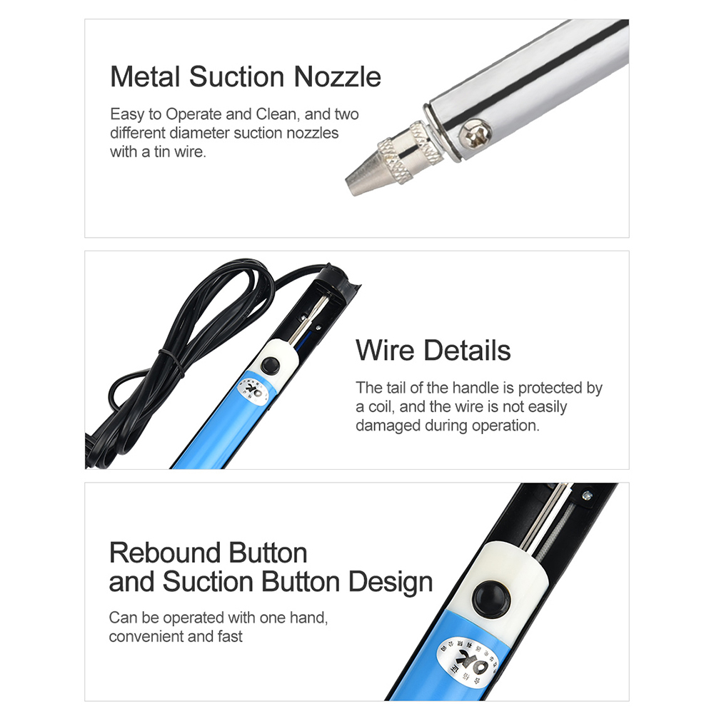 AC US 110V /EU 220V Electric T - Desoldering Pump Electric Vacuum Station recension och pris