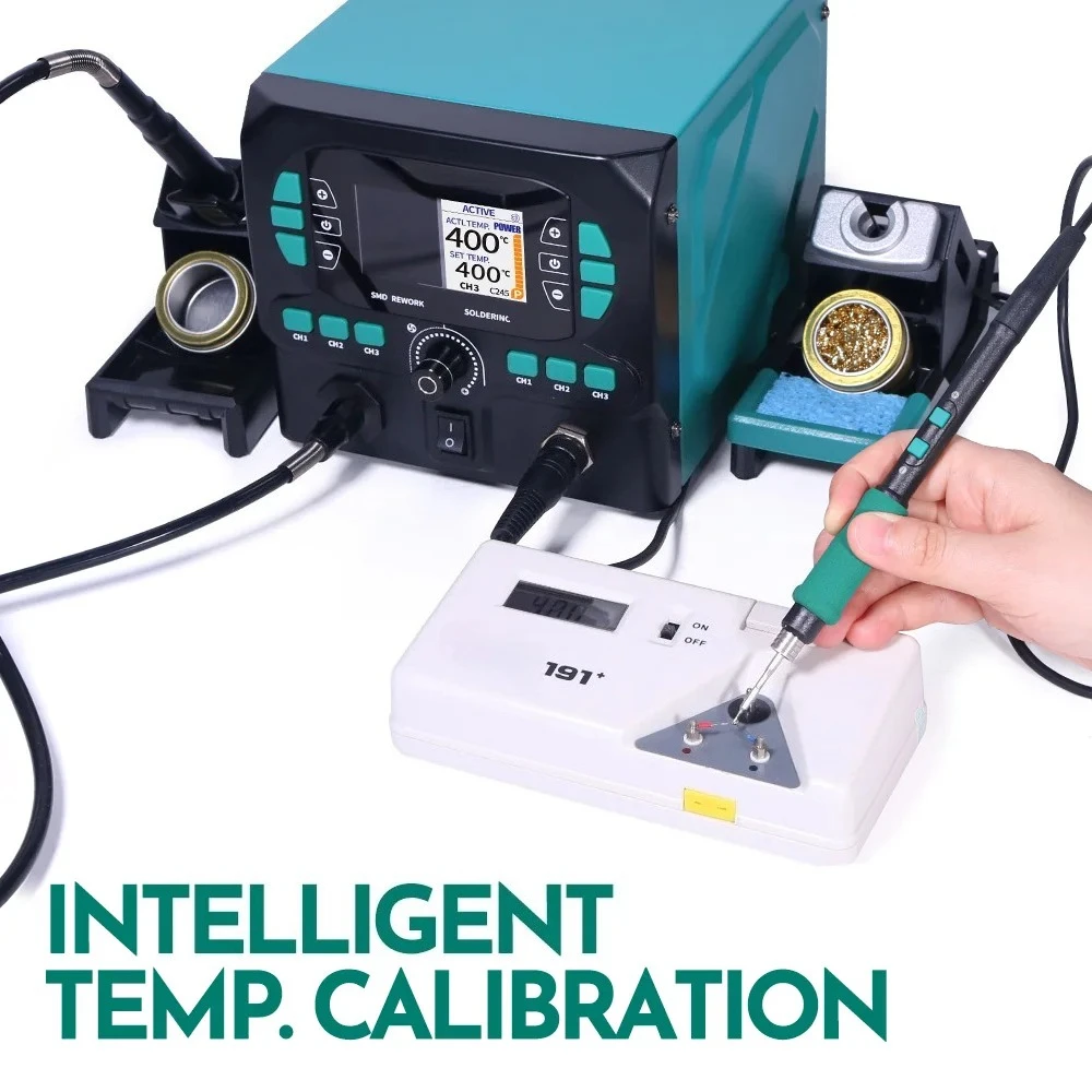 992D-II 2 In1 Tool Nano Hot Ai - C210 Precision Soldering Station recension och pris