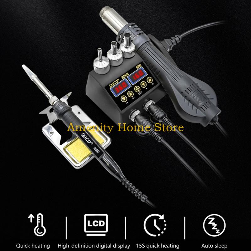 F26C 750W Rework Soldering Sta - 2 In 1 Soldering Rework Station 750W recension och pris