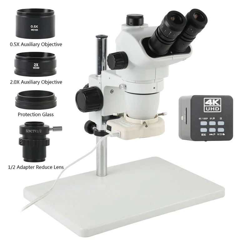 6.7X45X 3.5X Simul-Focal Trino - Simul-Focal Industrial Microscope 4K Hdmi recension och pris
